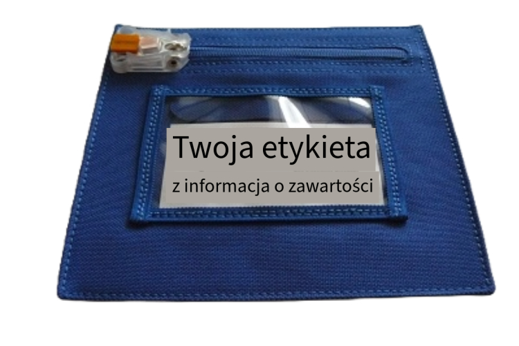 Pochette scellable pour clés 16 × 16 en codura
