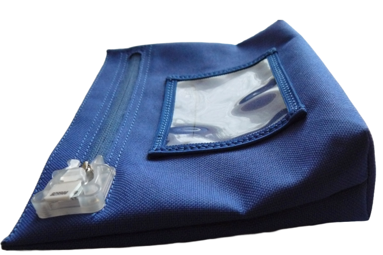 Pochette scellable pour clés 23 × 18 × 14,5 en codura