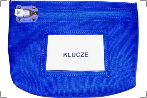Pochette scellable pour clés 23 × 18 × 14,5 en codura