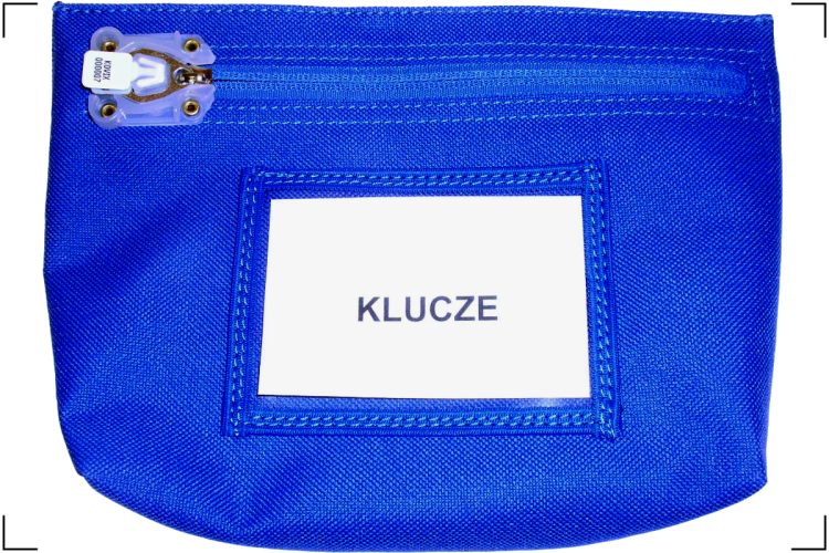 Pochette scellable pour clés 23 × 18 × 14,5 en codura